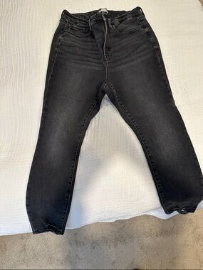 Good American Black High-Rise Jeans